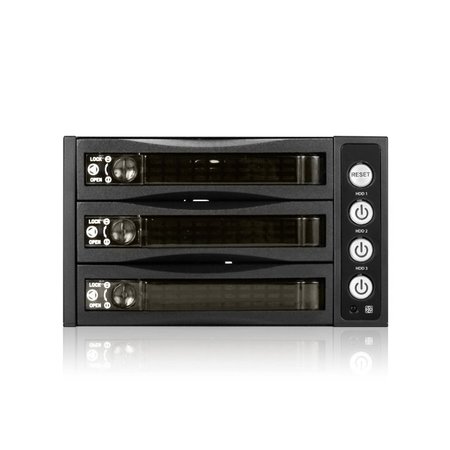 ISTARUSA Istarusa 2X5.25 To 3X3.5 12G Rack Bpl BPU-230HD-BPL